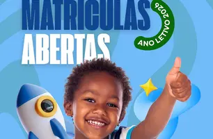 Começa nesta segunda-feira o período de matrículas para 2026 em Esperantina (Foto: Reprodução)