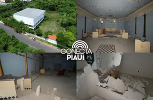 Complexo Maçônico abandonado vira foco de insegurança na zona Leste de Teresina (Foto: Reprodução)