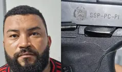 Condenado por homicídio é preso em Codó com pistola da Polícia Civil do Piauí