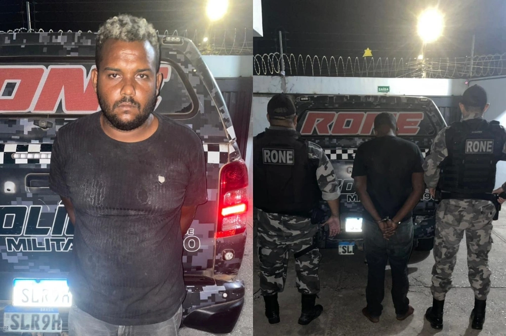 Condenado por latrocínio é preso durante rondas da RONE na zona Leste de Teresina