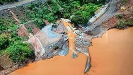 Congonhas confirma terceiro vazamento em mina, em menos de uma semana (Foto: Prefeitura de Congonhas/Divulgação)