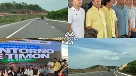Contorno da BR-316 é entregue e melhora mobilidade entre Timon e Teresina (Foto: Reprodução)