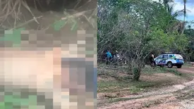 Corpo de homem é encontrado em área de mata na zona rural de José de Freitas (Foto: Reprodução/JF News)