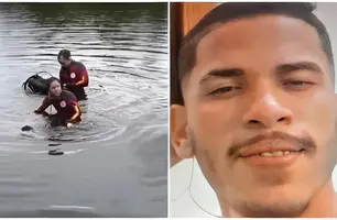 Corpo de jovem é encontrado no Rio Poti após afogamento em Castelo do Piauí (Foto: Reprodução)