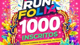 Corrida Pira Run Folia, registra mais de 1.000 participantes; inscrições continuam (Foto: Reprodução)