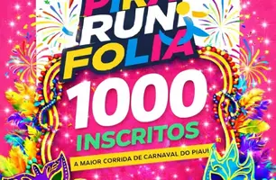 Corrida Pira Run Folia, registra mais de 1.000 participantes; inscrições continuam (Foto: Reprodução)