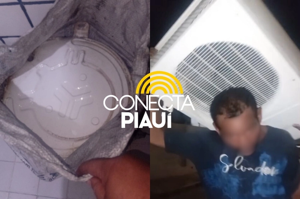 Criminosos furtam condensadores e desafiam presença da PM no Centro de Teresina