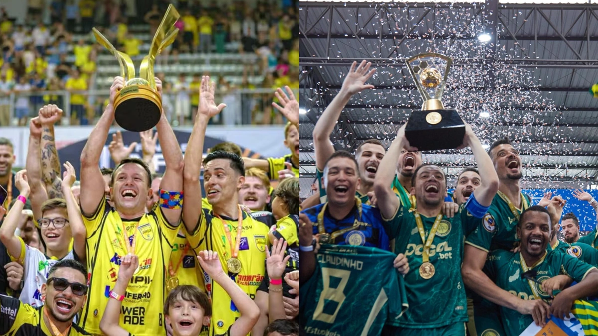 Decisão reúne duas das principais forças do futsal brasileiro em jogo único pelo supertítulo nacional