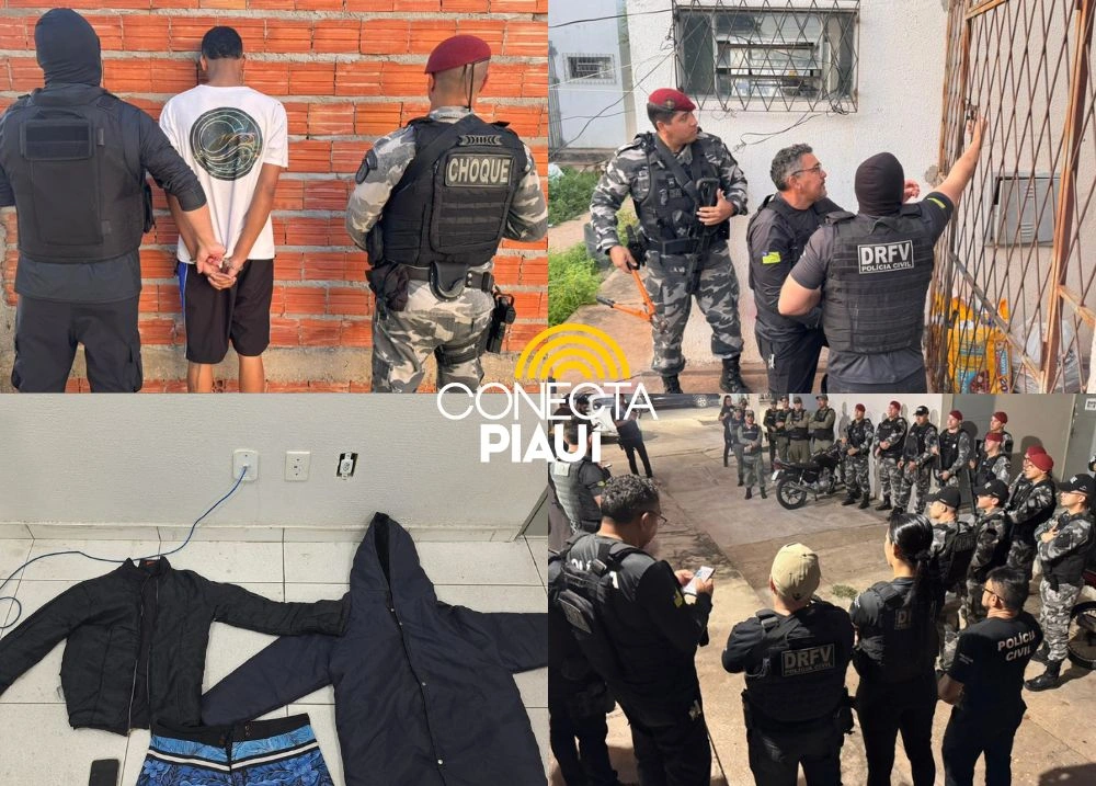 Delegado detalha prisão de grupo suspeito de roubos na zona Sul de Teresina