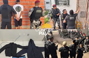 Delegado detalha prisão de grupo suspeito de roubos na zona Sul de Teresina (Foto: Reprodução)