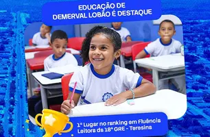 Demerval Lobão conquista 1º lugar em Fluência Leitora na 18ª GRE de Teresina (Foto: Reprodução)