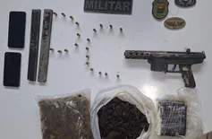 Depósito de drogas ligado a facção é desarticulado após denúncia no Sul do Piauí