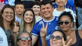 Deputado Rubens Vieira prestigia estreia do Campeonato Piauiense em Parnaíba (Foto: Reprodução)