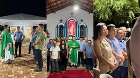 Deputado Rubens Vieira prestigia Festejos de São Sebastião em São João da Fronteira (Foto: Reprodução)