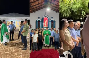 Deputado Rubens Vieira prestigia Festejos de São Sebastião em São João da Fronteira (Foto: Reprodução)