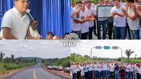 Deputado Zé Santana celebra entrega da PI-110 e reforça integração regional (Foto: Reprodução)