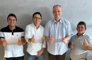 Douglas Merence confirma apoio a Zé Santana em Piracuruca (Foto: Reprodução)