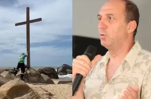 “Eles que mandaram”, diz superintendente exonerado após retirada de cruz no Piauí (Foto: Reprodução)