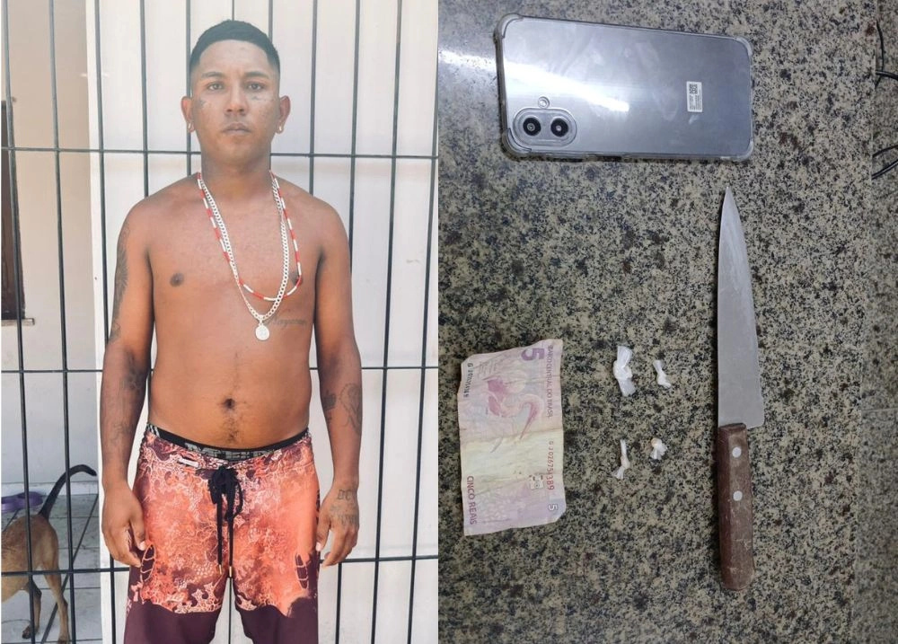 Em posse de peixeira, homem avança contra PM em abordagem e é baleado em Parnaíba
