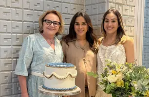 Empresária Ludmila Eulálio Araújo Carvalho realiza chá de bebê para o filho Igor (Foto: Instagram)