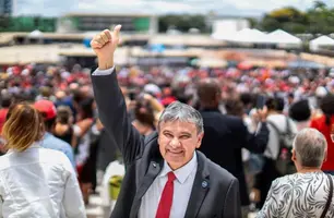 'Estamos aqui em defesa da democracia', destaca Wellington Dias (Foto: Roberta Aline / MDS)