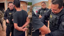 Faccionado do PCC é preso após pedir foto com Charles Pessoa em operação no Piauí (Foto: Reprodução/Instagram)