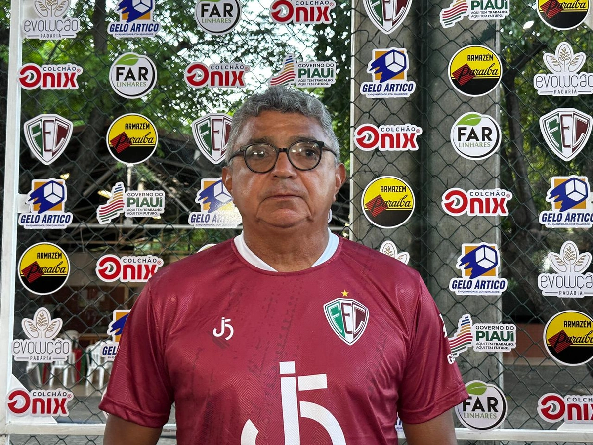 Flávio Araújo - Treinador do Fluminense Pi