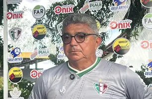 Flávio Araújo, Treinador do Fluminense-Pi (Foto: Conecta Piauí)