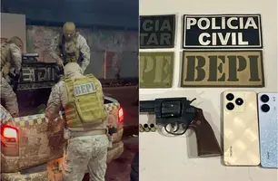 Foragido de alta periculosidade morre em confronto com a PM em Luzilândia (Foto: Reprodução)