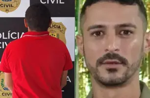 Foragido por morte de funcionário de prefeitura é preso no Sul do Piauí (Foto: Reprodução)