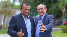 Foto Fábio Abreu e Marcelo Castro (Foto: Reprodução)