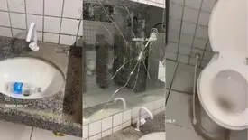 Frequentadores denunciam abandono dos banheiros no Parque da Cidadania (Foto: Reprodução)