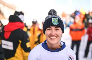 Gaúcha confirma recuperação na competição e divide destaque com líderes do circuito em St. Moritz (Foto: Viersturs Lacis/ Rekords)