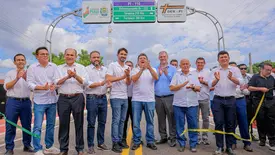 Governador inaugura rodovia e anuncia obras em São João da Fronteira (Foto: Gabriel Paulino)