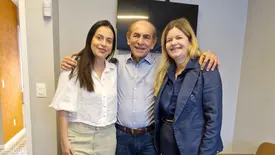 Gracinha Mão Santa e Cassandra Moraes Souza se reúnem com senador Marcelo Castro (Foto: Reprodução)
