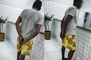 Homem é detido por consumir quase R$100 em espetaria e sair pagar em Parnaíba (Foto: Reprodução)