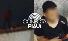 Homem é detido por populares após destelhar casa no Mafrense, em Teresina