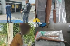 Homem é preso após ameaçar vizinha com arma artesanal em Campo Maior