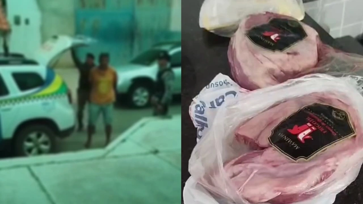 Homem é preso após furtar carnes e chocolates de supermercado em Campo Maior