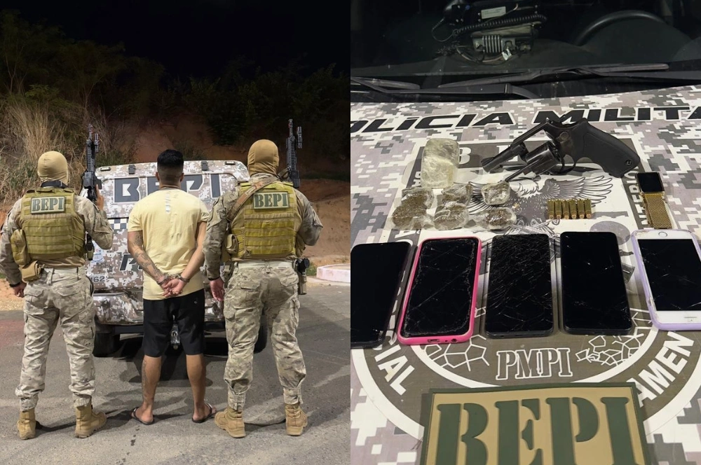 Homem é preso após perseguição e confessa tentativa de homicídio em Teresina