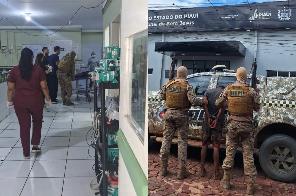 Homem morre após confronto com a PM e outro suspeito é preso em Bom Jesus