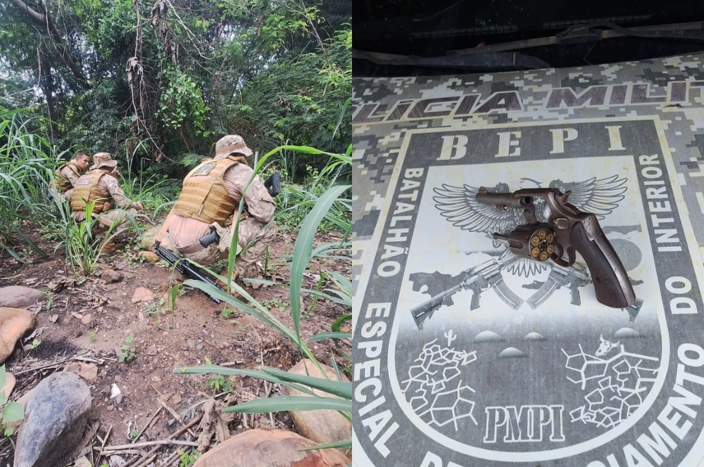 Homem morre após confronto com a PM e outro suspeito é preso em Bom Jesus