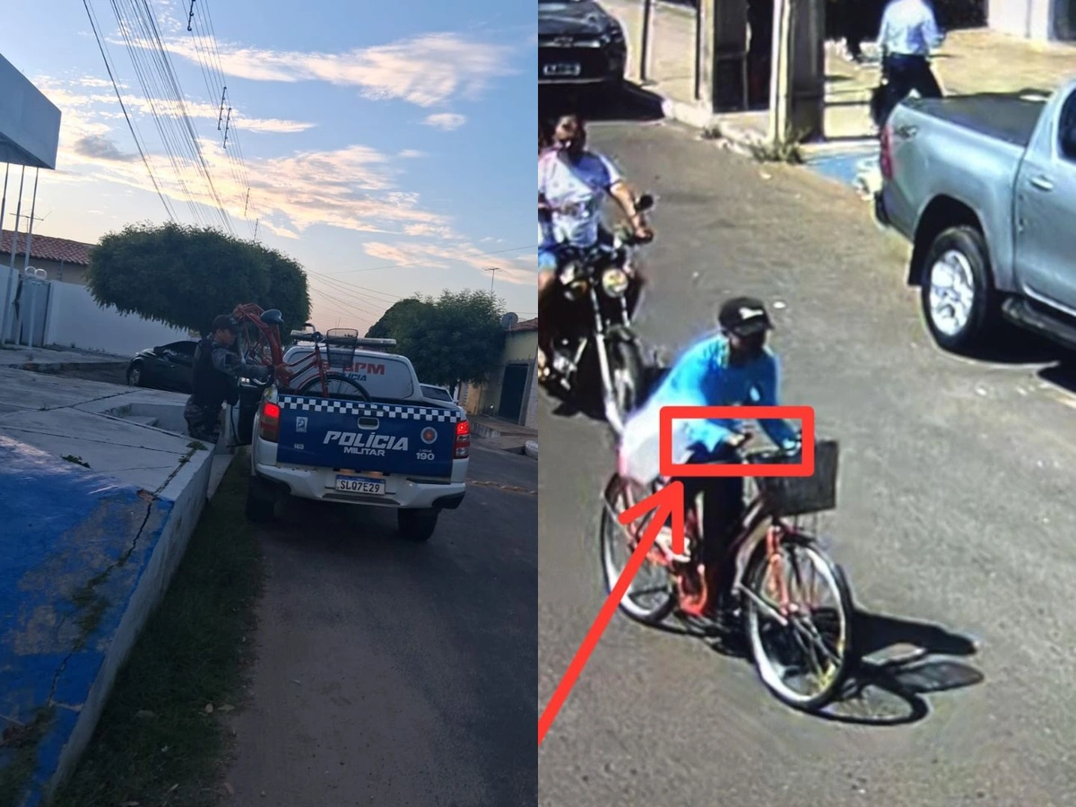 Homem sem mãos é preso por furto de bicicleta em Campo Maior