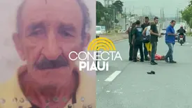 Idoso morre após ser atropelado por carro BR-316, em Teresina (Foto: Reprodução)