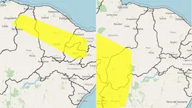 INMET emite dois alertas para o Piauí: baixa umidade e chuvas intensas (Foto: Reprodução)