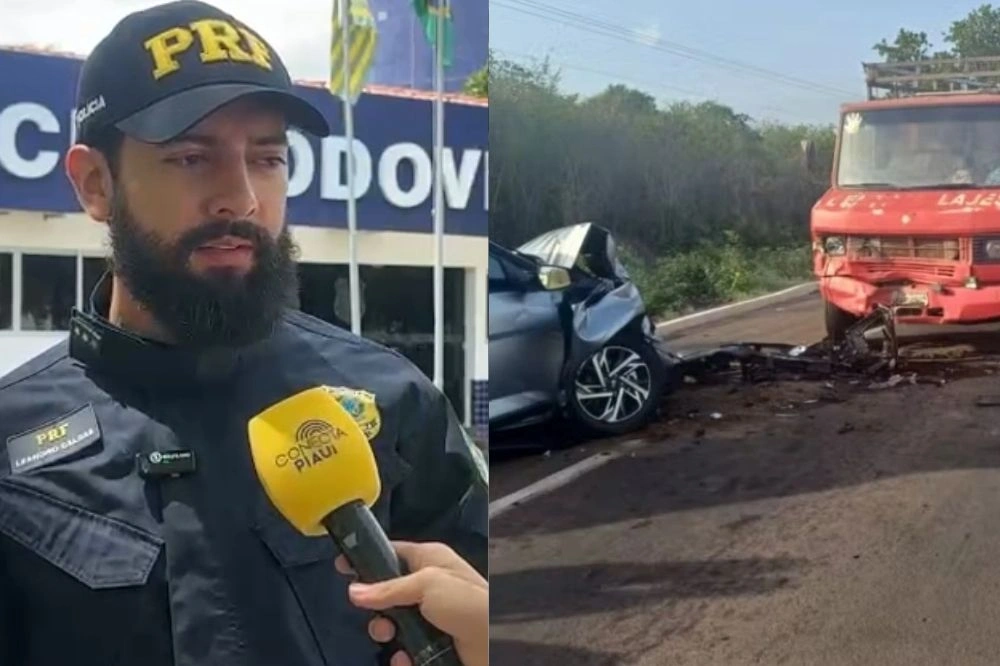 Inspetor da PRF dá detalhes sobre acidente que resultou em morte de recém-nascido em Piripiri