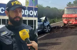 Inspetor da PRF dá detalhes sobre acidente que resultou em morte de recém-nascido em Piripiri (Foto: Reprodução)