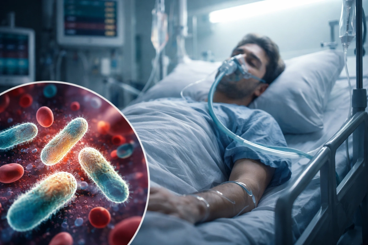 Internação por infecção bacteriana