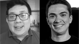 jornalista Erlan Bastos e o empresário Daniel Rocha (Foto: Reprodução)