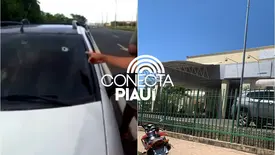 Jovem baleada (Foto: Reprodução)